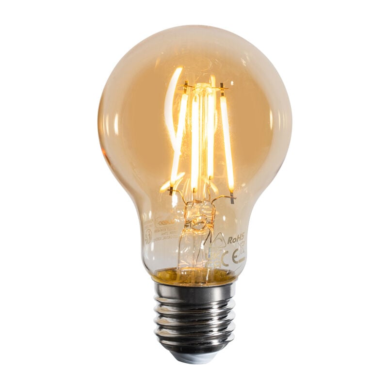 immagine 0 del prodotto lampadina led e27 dimmerabile a60 ambrata 4,5w 420 lm 2200k luedd