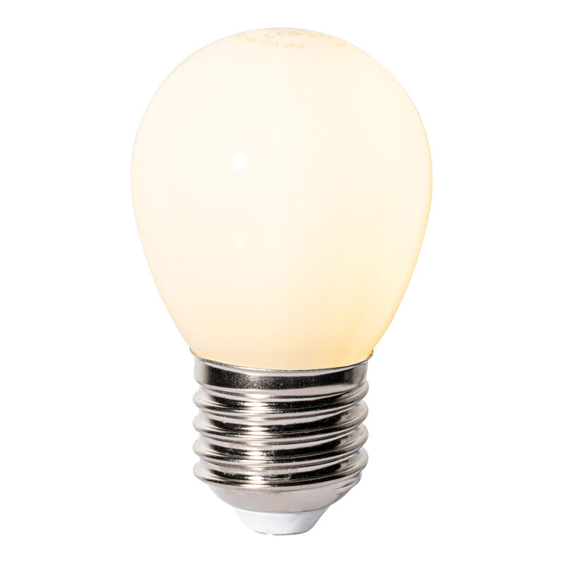 foto del prodotto lampadina led e27 dimmerabile p45 vetro opale 3w 250 lm 2700k luedd