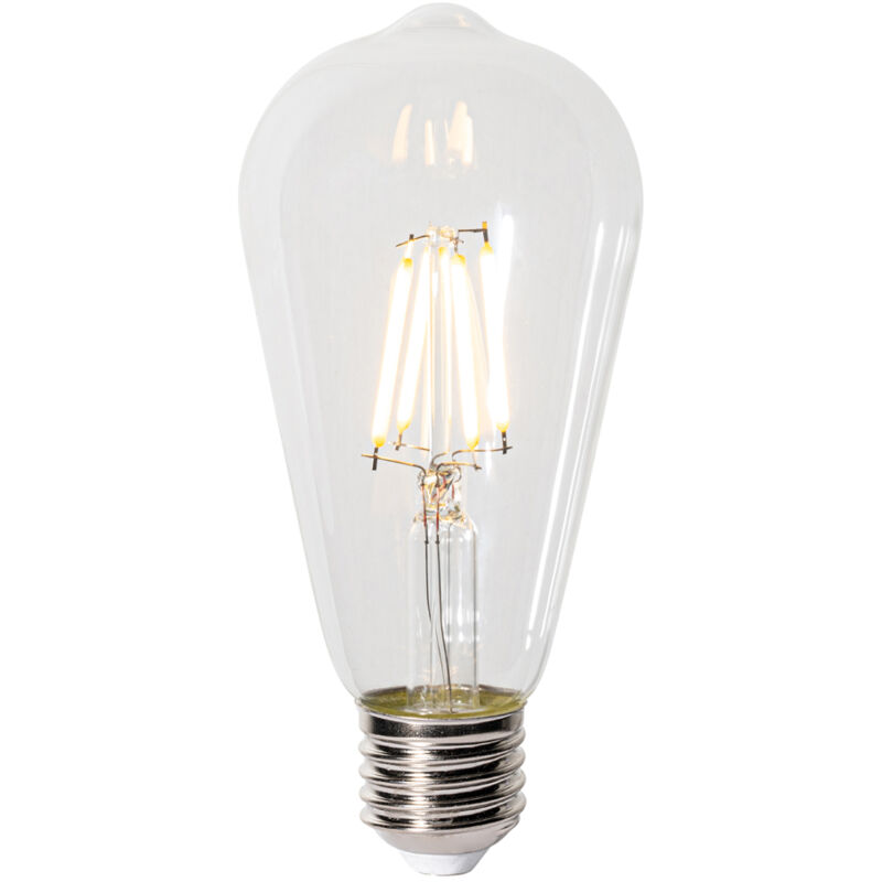 foto del prodotto lampadina led e27 dimmerabile st64 trasparente 5w 600 lm 2700k luedd