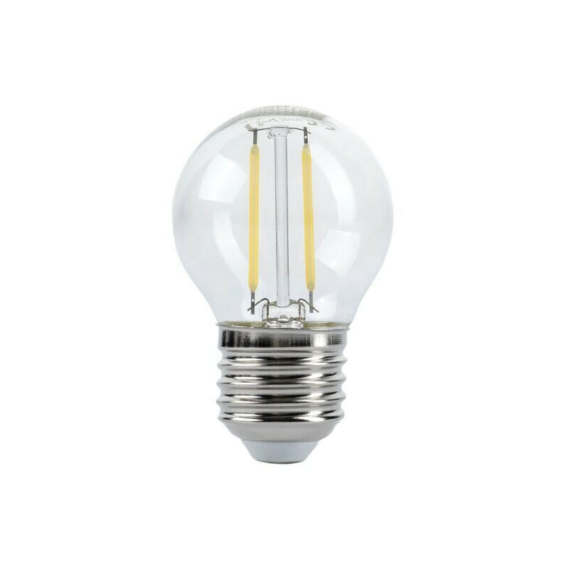 foto del prodotto lampadina led e27 g45 4w 400lm 32w 300 ip20 bianco caldo 2700k