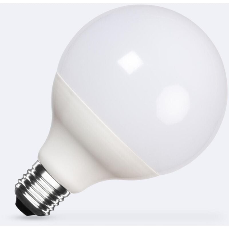 foto del prodotto lampadina led e27 g95 15w 1500 lm bianco freddo no flicker 6000k