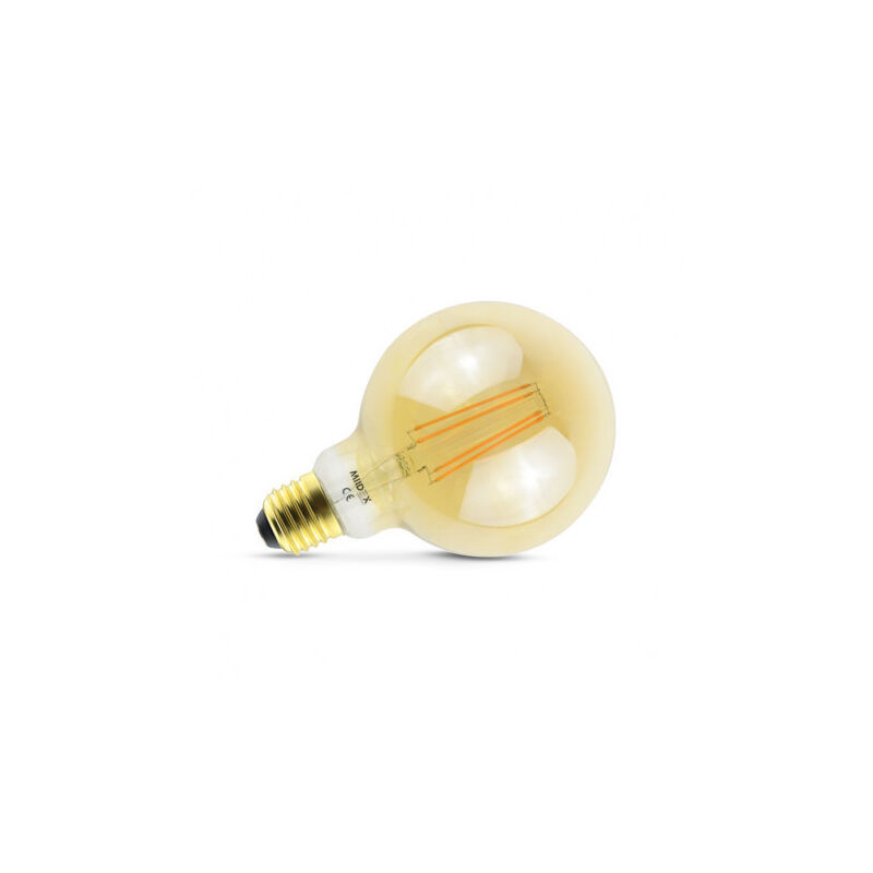 foto del prodotto lampadina led e27 g95 filament 8w 360 1055lm bianco naturale 4000k