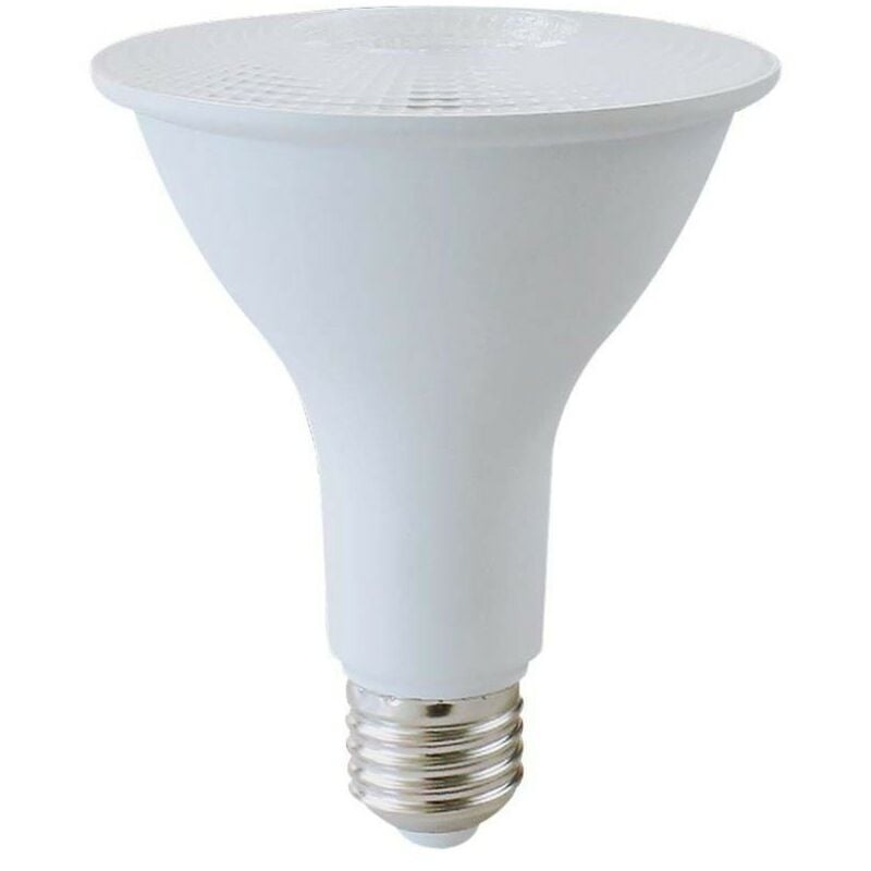 foto del prodotto lampadina led e27 par lamp 11w par30 chip samsung smd v tac pro vt 230 bianco caldo