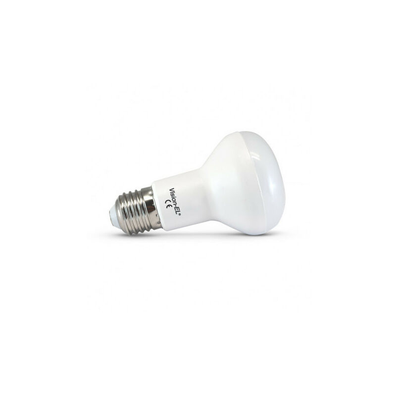 foto del prodotto lampadina led e27 r63 ac220 240v 9w 810lm 110 ip20 63mm bianco hot 3000k