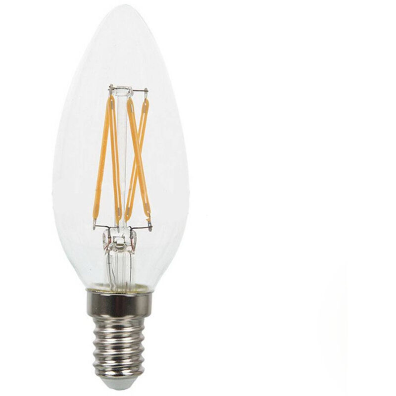 foto del prodotto lampadina led filament e14 4w 400lm 400 40w bianco caldo 2700k