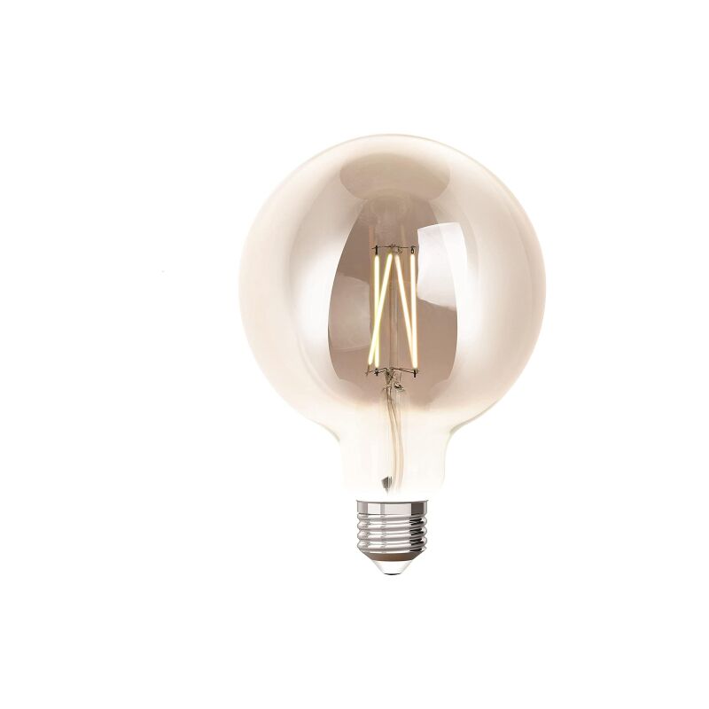 foto del prodotto lampadina led filament g125 e27 argento globo