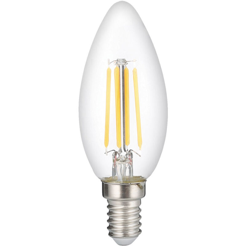 foto del prodotto lampadina led filamento e14 da 6w equivalenti a 55w - bianco caldo 2700k