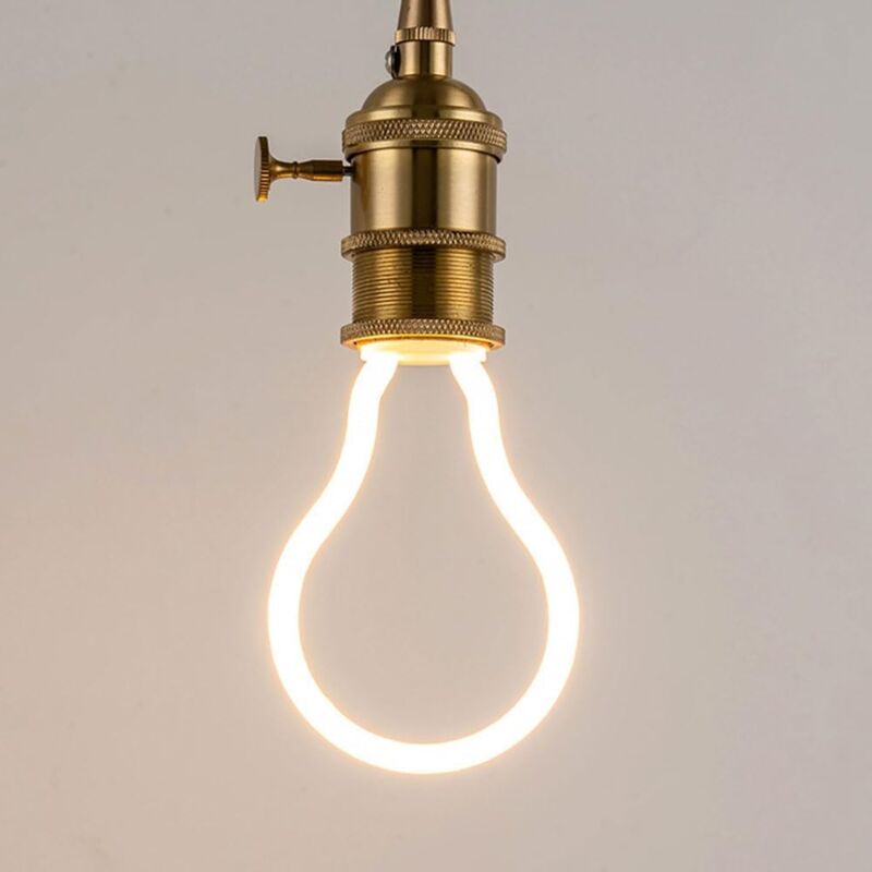 foto del prodotto lampadina led filamento e27 4w 400 lm a60 neon no flicker 2200k super caldo