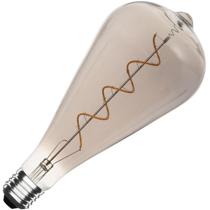 foto del prodotto lampadina led filamento e27 4w 400 lm st115 smoky no flicker 2200k super caldo