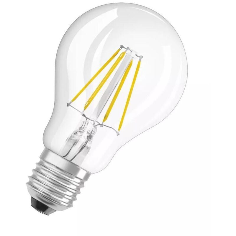 foto del prodotto lampadina led filamento e27 4w 470 lm a60 parathom value classic osram 2700k bianco caldo
