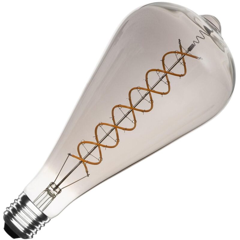 foto del prodotto lampadina led filamento e27 8w 800 lm st115 smoky no flicker 2200k super caldo