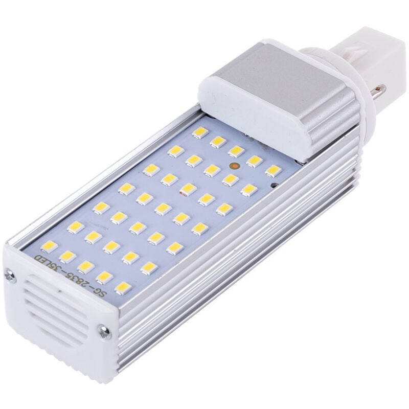 foto del prodotto lampadina led g24 8w 680lm 6000 k 40.000h ca hlg24 8w cw 