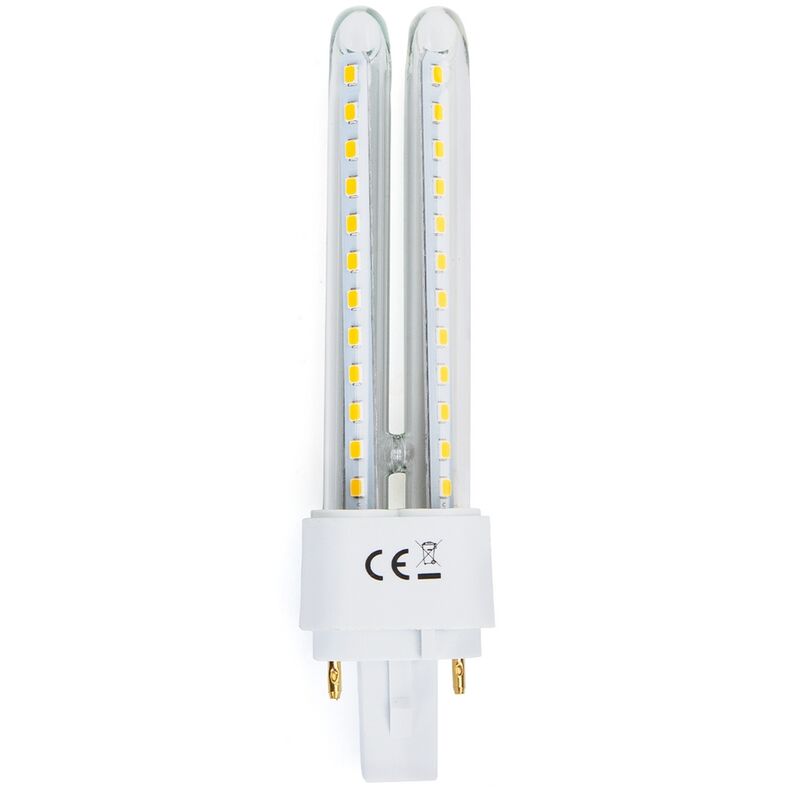 foto del prodotto lampadina led g24d 3 2 pin pl c 11w bianco freddo 6400k aigostar