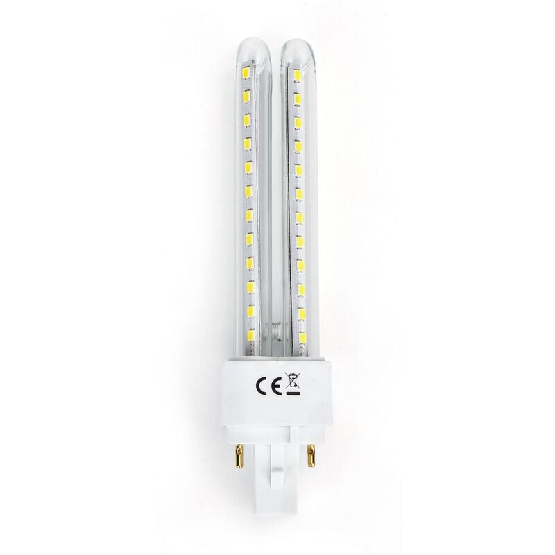foto del prodotto lampadina led g24d 3 2 pin pl c 12w bianco freddo 6400k aigostar