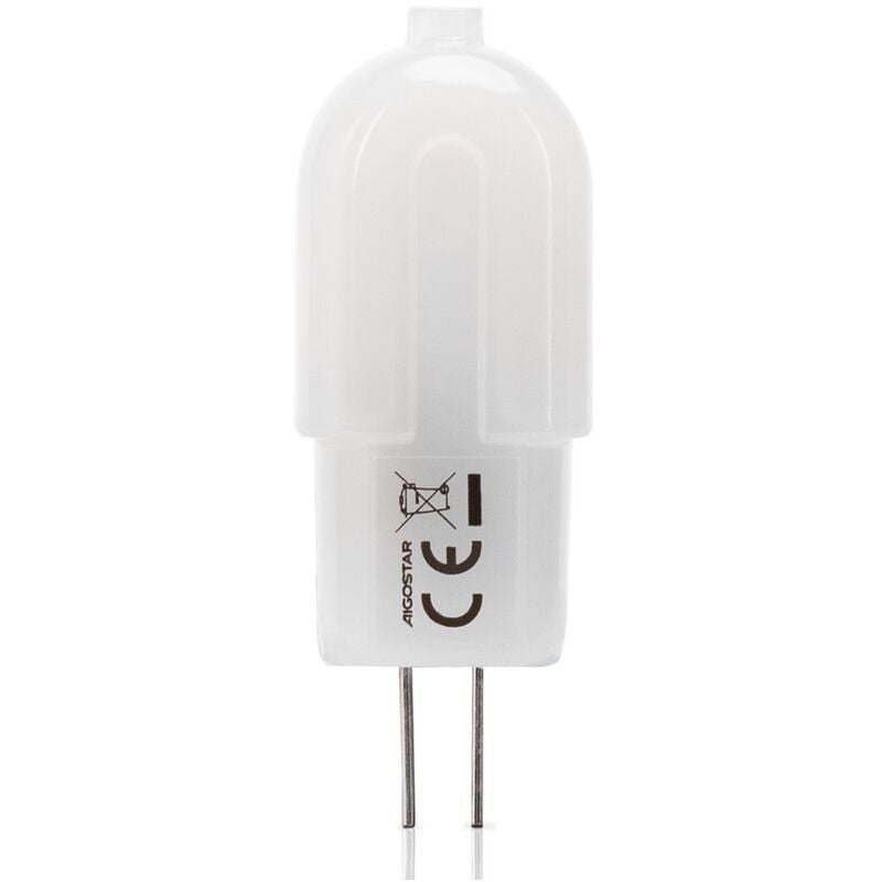 foto del prodotto lampadina led g4 a capsula 1,7w smd opaca bianco caldo 3000k aigostar