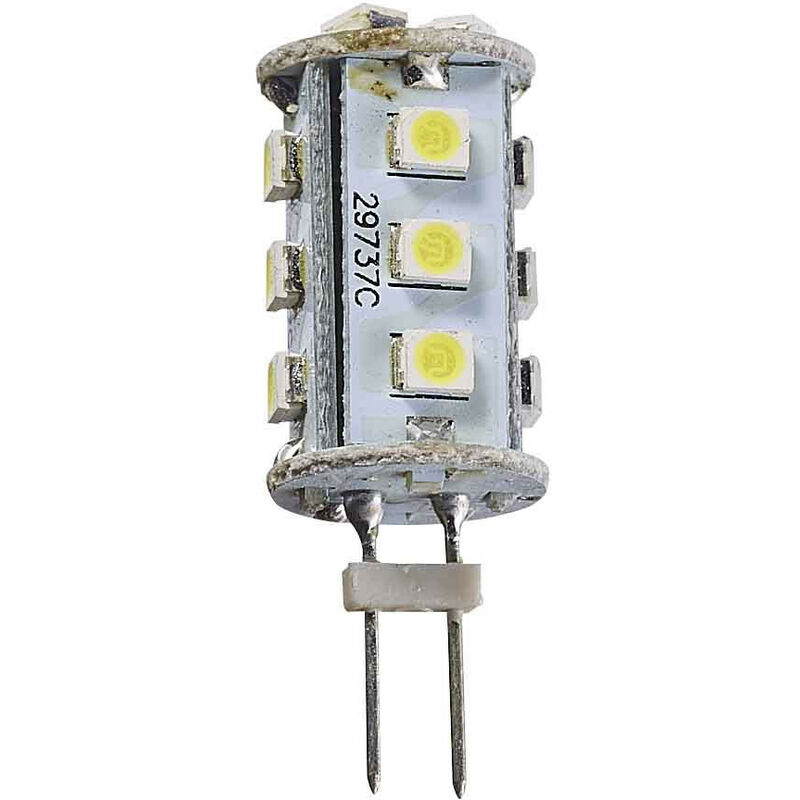foto del prodotto lampadina led g4 backpin smd 2w 120lm 13w 360 bianco caldo 3200k