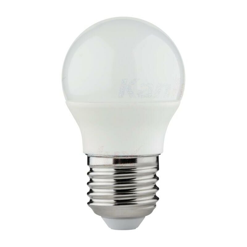 foto del prodotto lampadina led g45 n 4,9w e27 ww kanlux luce calda