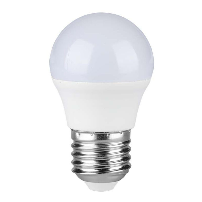 foto del prodotto lampadina led g45 v tac chip samsung e27 4,5w 4000k vt 246 n 21175