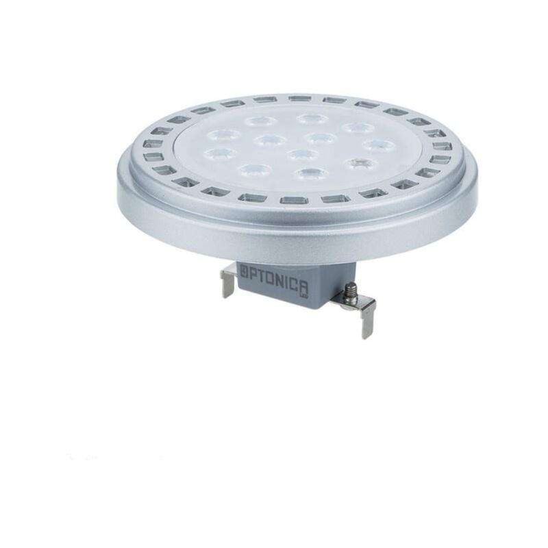 foto del prodotto lampadina led g53 ar111 12w argento equivalente a 80w bianco naturale 4500k