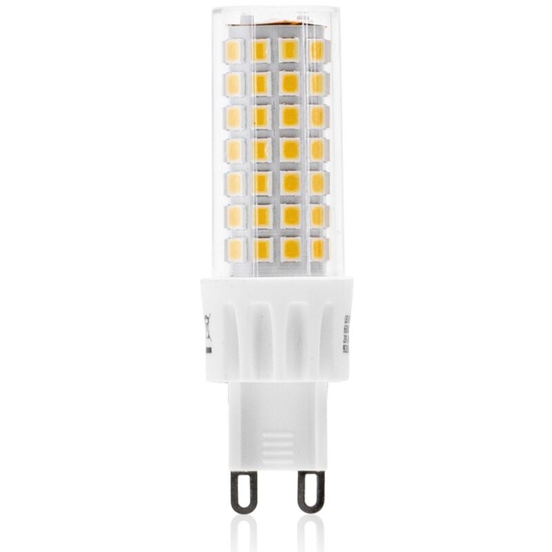 foto del prodotto lampadina led g9 a capsula 6w smd trasparente bianco caldo 3000k aigostar