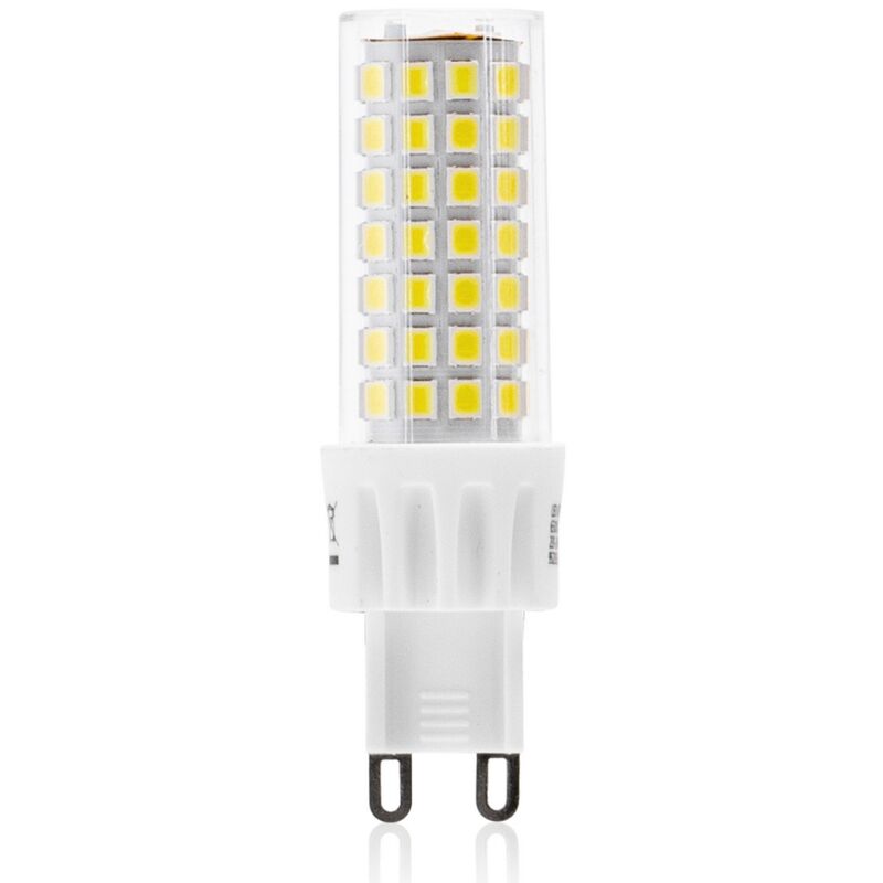 foto del prodotto lampadina led g9 a capsula 6w smd trasparente bianco freddo 6500k aigostar