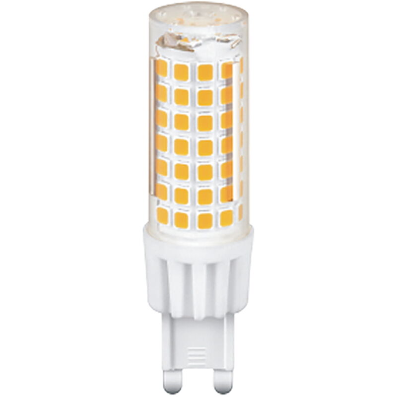 foto del prodotto lampadina led g9 a capsula 7w smd trasparente bianco freddo 6500k novaline