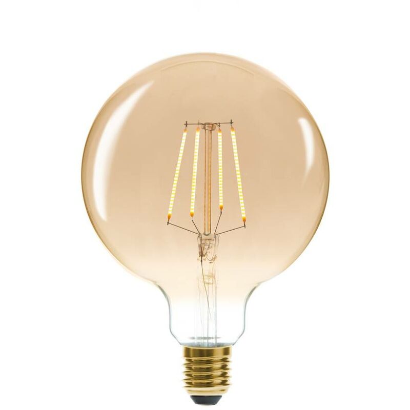 foto del prodotto lampadina led globe ambra diritta d13cm e27 atmosphera cr ateur d int rieur