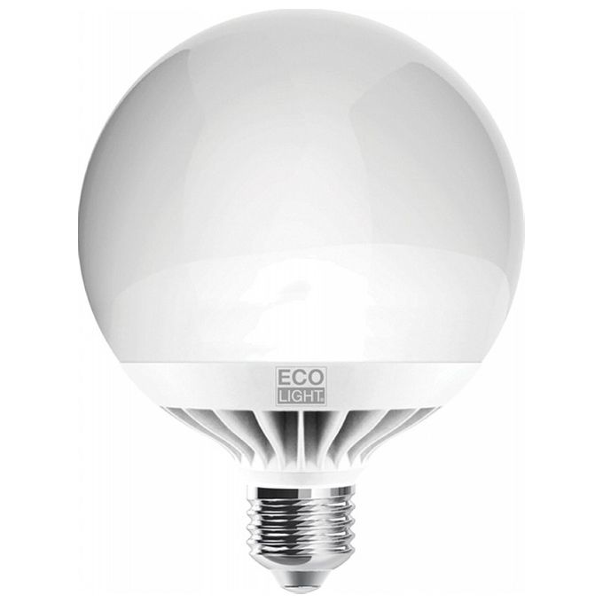 foto del prodotto lampadina led globo 20 w e27 fredda