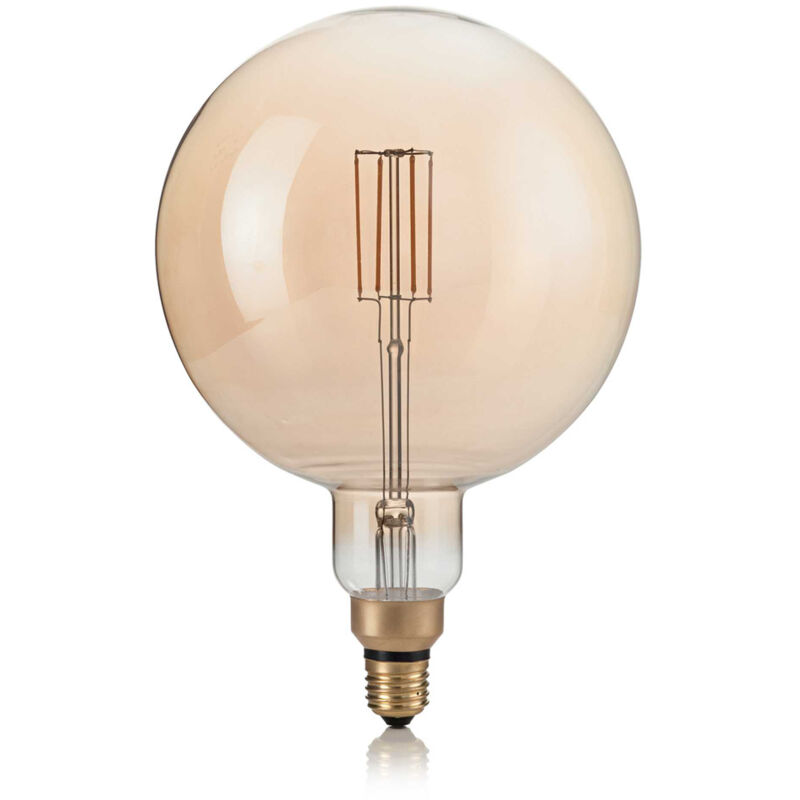 foto del prodotto lampadina led globo grande d19,5 xl e27 4 watt 2200 k 320 lm dimm vintage ambra