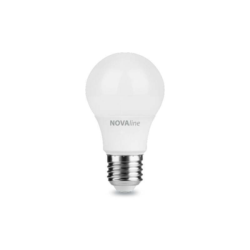 foto del prodotto lampadina led goccia 8,5 w e27, luce fredda 6500 k novaline