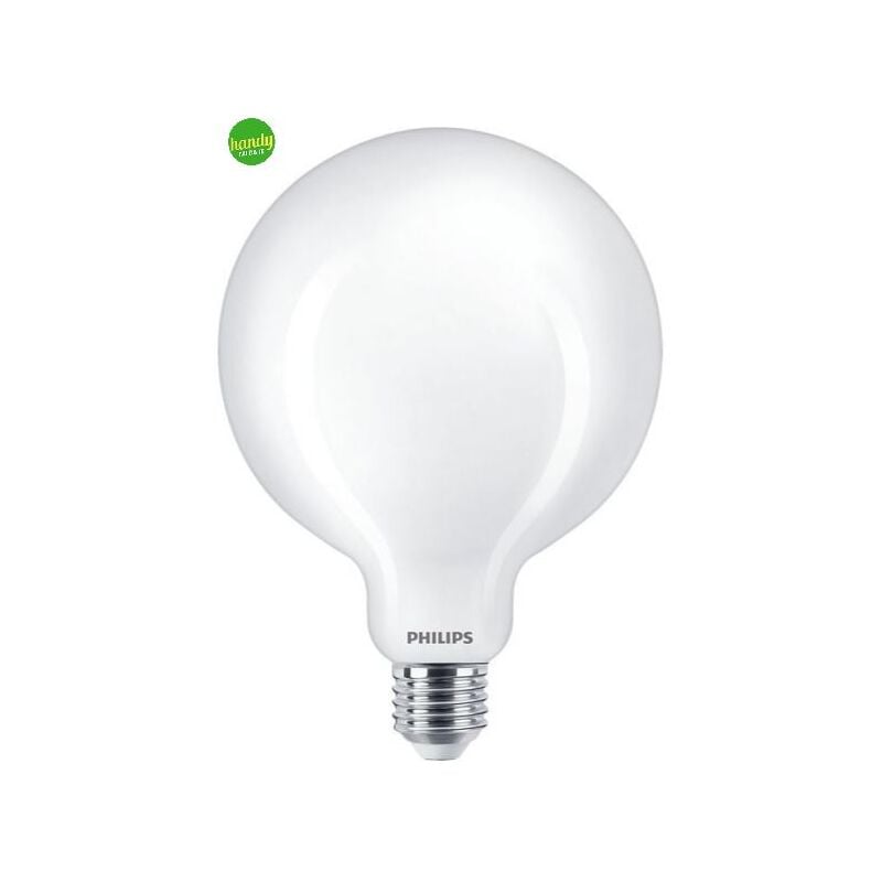 foto del prodotto lampadina led goccia philips trasparente 13 w 120 w e27 2.700k