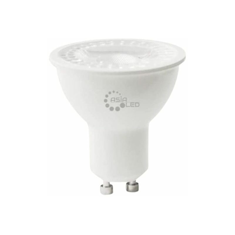 foto del prodotto lampadina led gu10 10w 1000lm. fascio luminoso 38 luce calda 3000k asia led
