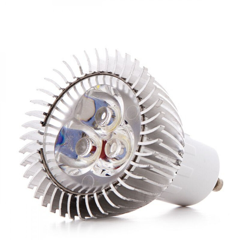 foto del prodotto lampadina led gu10 3w 200lm 6000 k 40.000h ho pce sd08 3w cw 