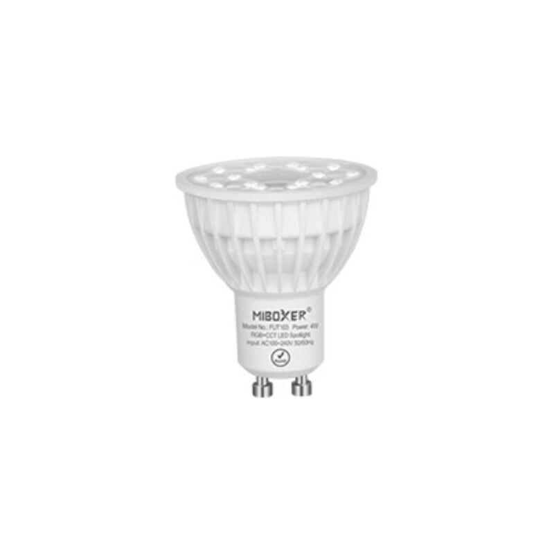 foto del prodotto lampadina led gu10 4w 280lm 25 50mm rf 2,4ghz rgb cct 2700k 6500k 103