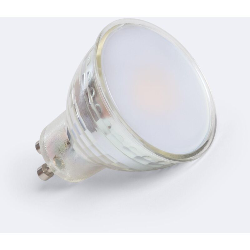 foto del prodotto lampadina led gu10 5w 500 lm vetro 100 bianco freddo no flicker 6000k