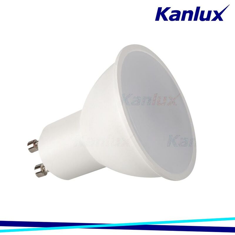 foto del prodotto lampadina led gu10 8w cw led kanlux luce fredda