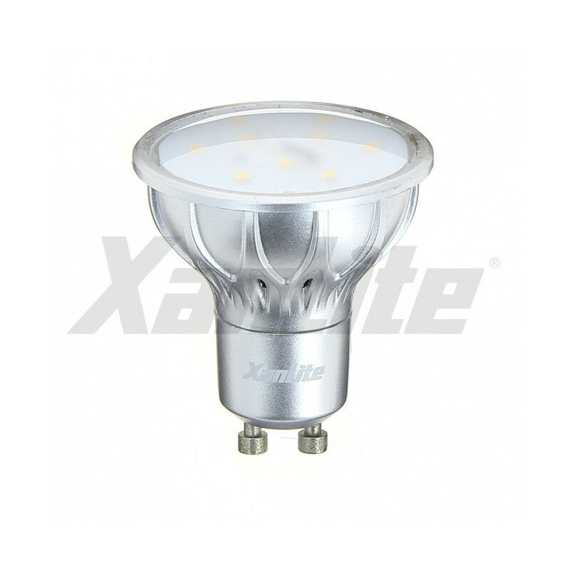 foto del prodotto lampadina led gu10 smd 5.5w 320lm 35w 100 50mmx62mm bianco hot 2700k