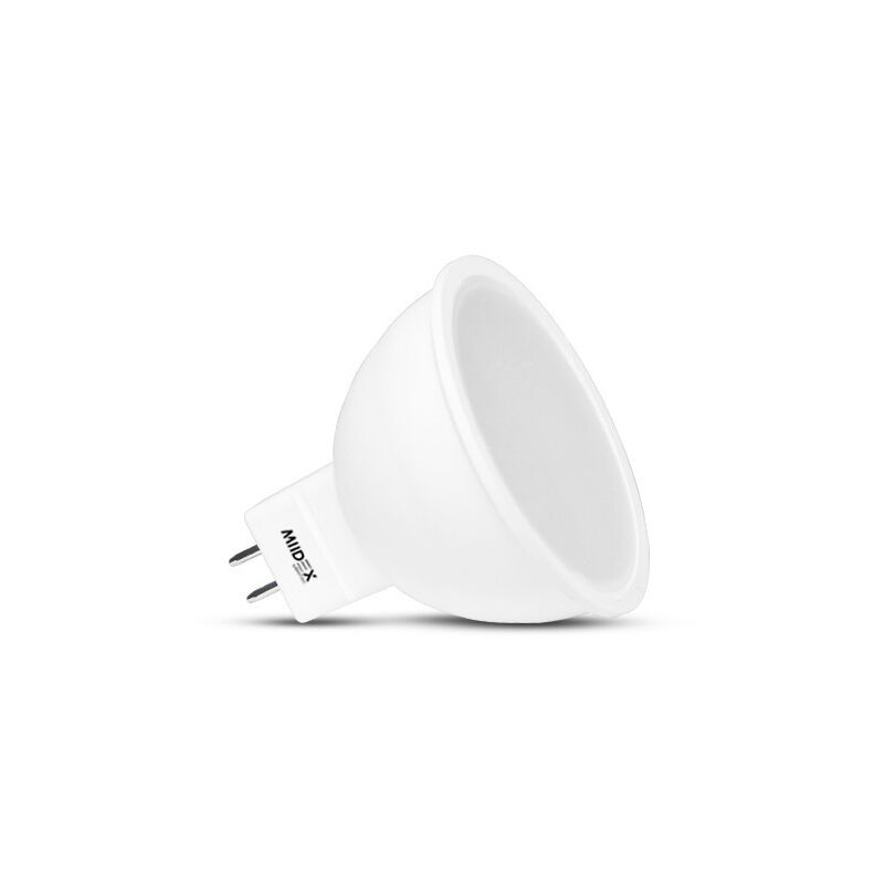 foto del prodotto lampadina led gu5.3 spot 4.6w 6500k bianco naturale 580lm angolo 120 50mm