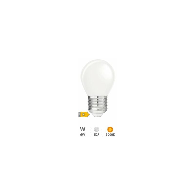 foto del prodotto lampadina led in vetro 4w e27 6500k
