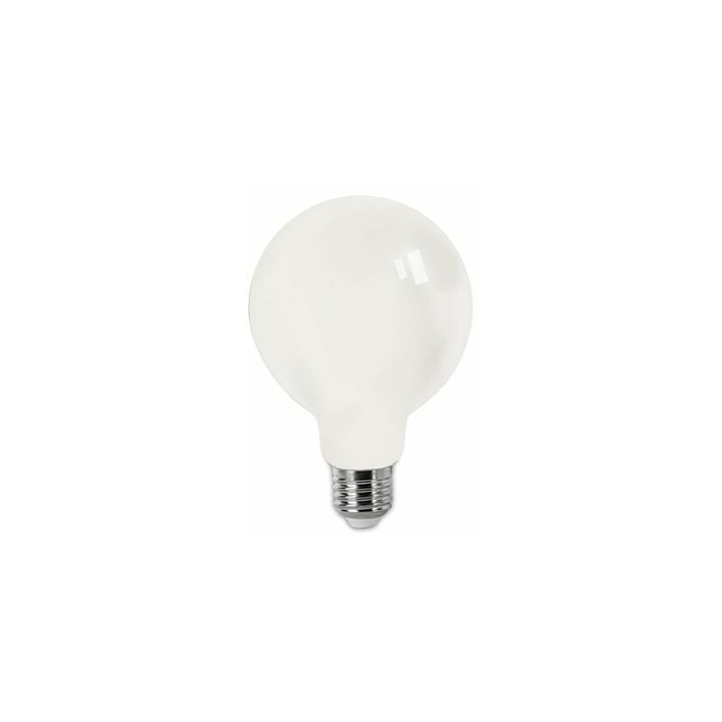 foto del prodotto lampadina led matel filamento e27 g80 4w opale caldo