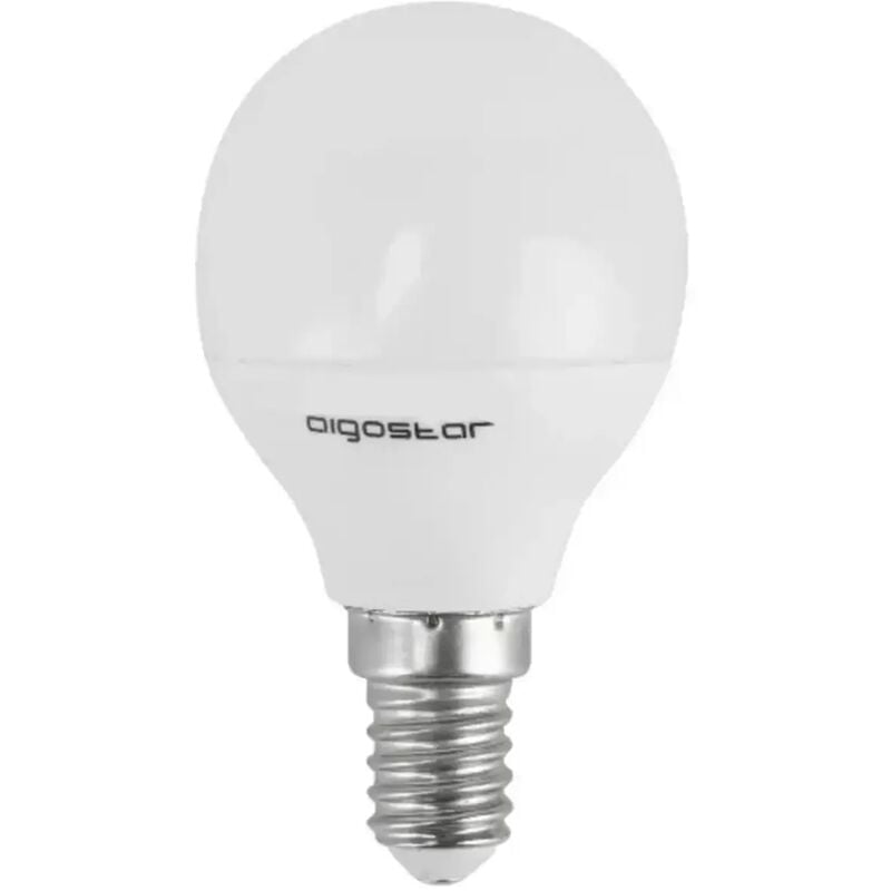 foto del prodotto lampadina led miniglobo g45 e14 f 6 watt bianco freddo