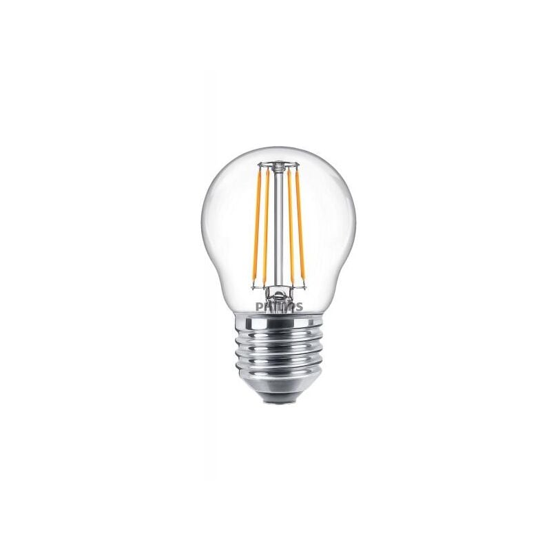foto del prodotto lampadina led oliva e lustre e27 40w 2700k a warm white philips