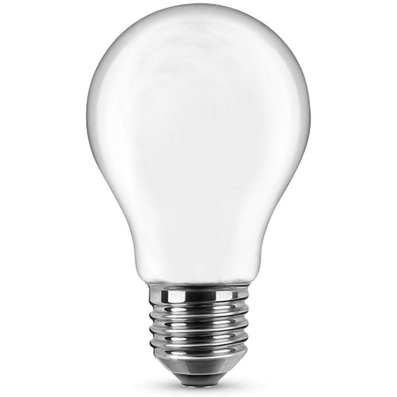 foto del prodotto lampadina led opaca a filamento e27 a60 a bulbo 7w bianco neutro 4000k novaline