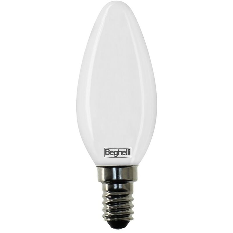 foto del prodotto lampadina led opale oliva 4w e14 4000k