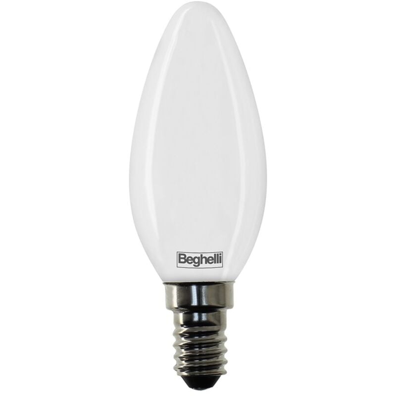 foto del prodotto lampadina led opale oliva 4w e14 6500k