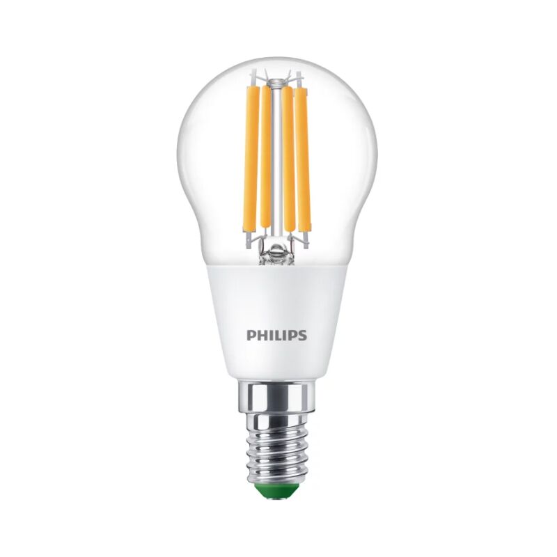 foto del prodotto lampadina led p45 philips e14 2.3w 2700k mllus4082714ag2