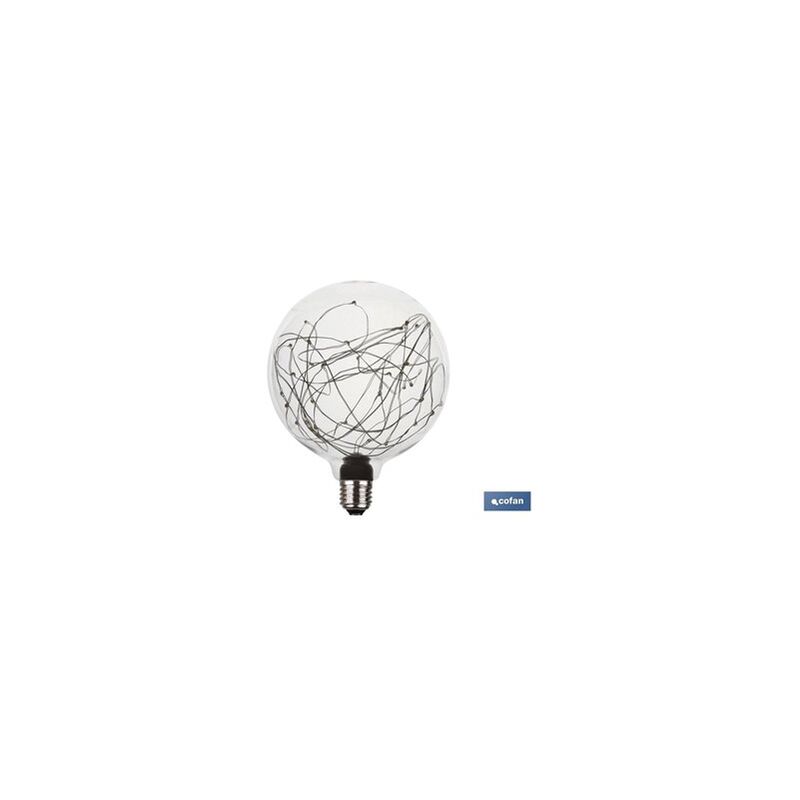 foto del prodotto lampadina led palloncino stella e27 1.2w 50lm 2700k