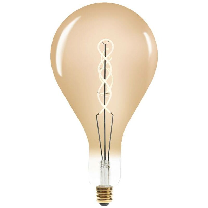 foto del prodotto lampadina led pear ambra ritorta, d16cm e27 atmosphera cr ateur d int rieur