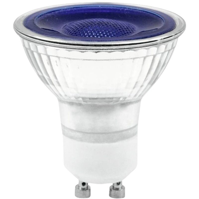 foto del prodotto lampadina led per effetti 230 v gu10 7 w blu omnilux