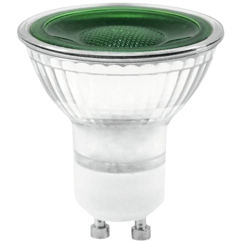 foto del prodotto lampadina led per effetti 230 v gu10 7 w verde omnilux